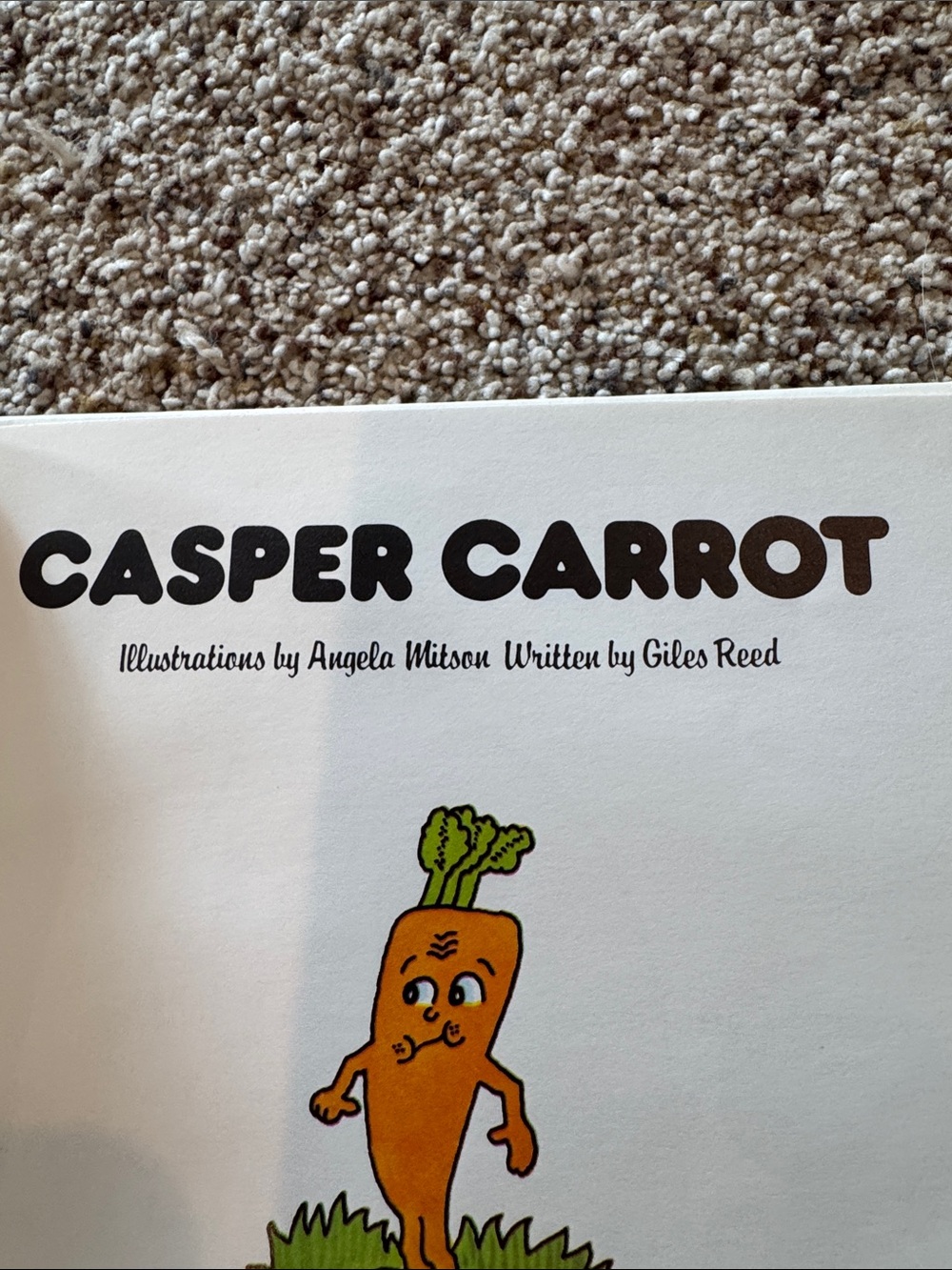 A Munch Bunch Book “Casper Carrot” by Giles Reed - Picture 7 of 12
